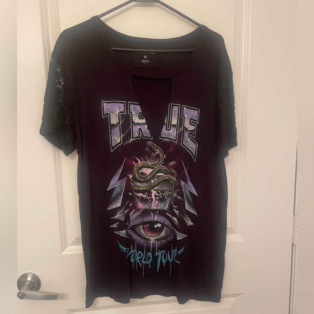 True religion band tee